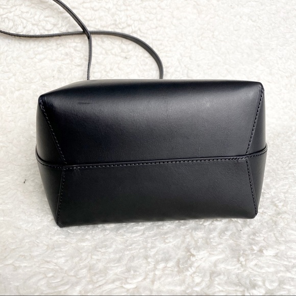 Mansur Gavriel Mini Bucket Bag Black Flamma - Picture 5 of 14